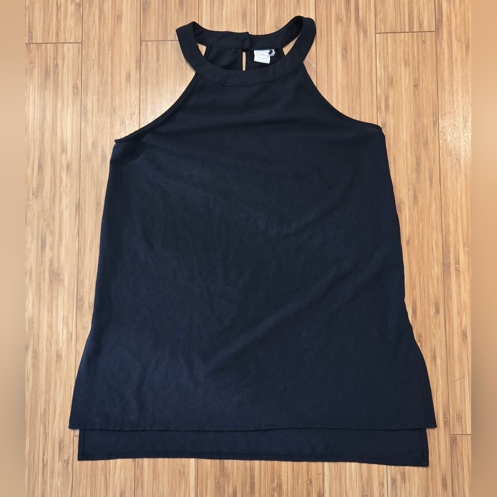 Paper Crane Black Tank Top